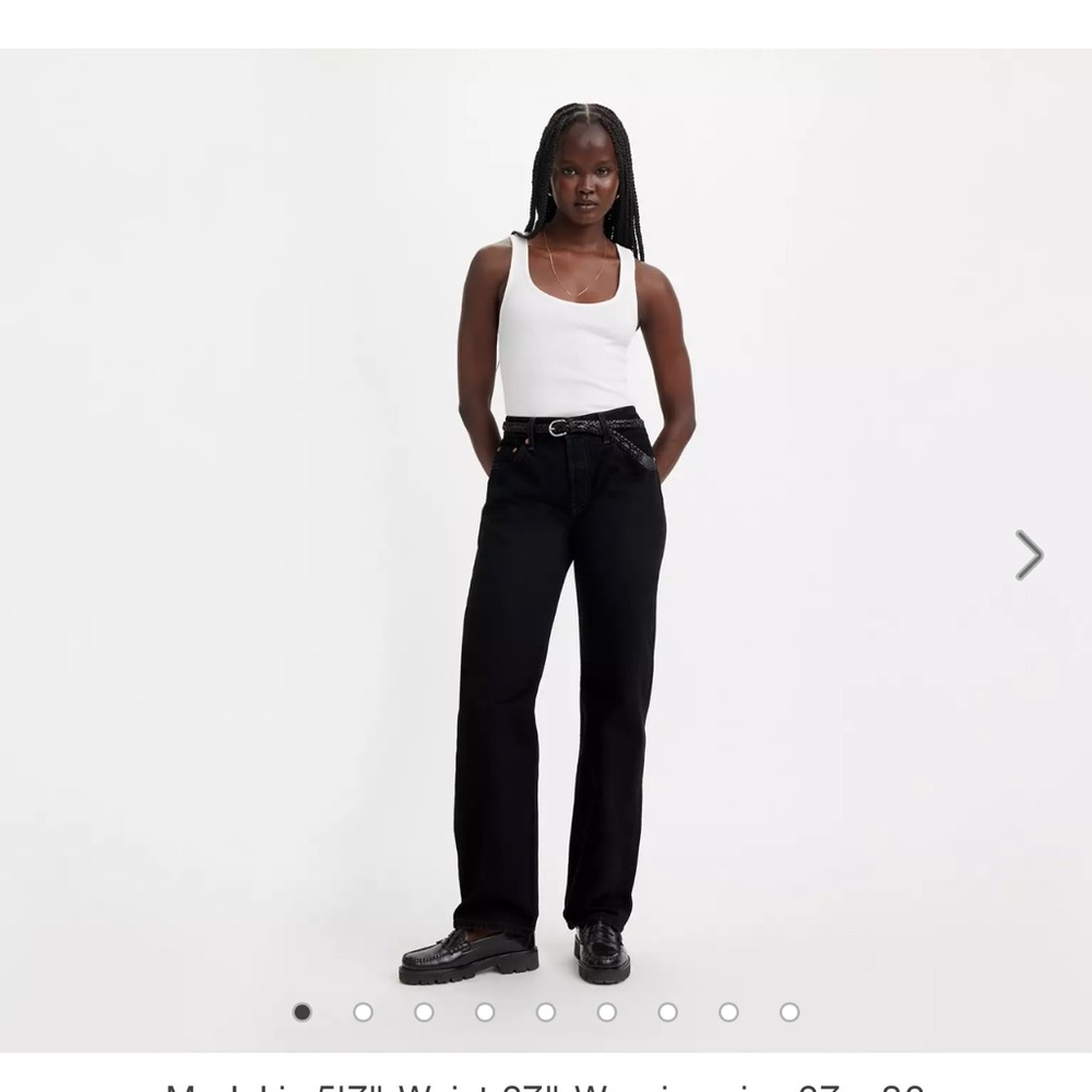 NWOT LEVIS 501 ‘93 25x28 BLACK